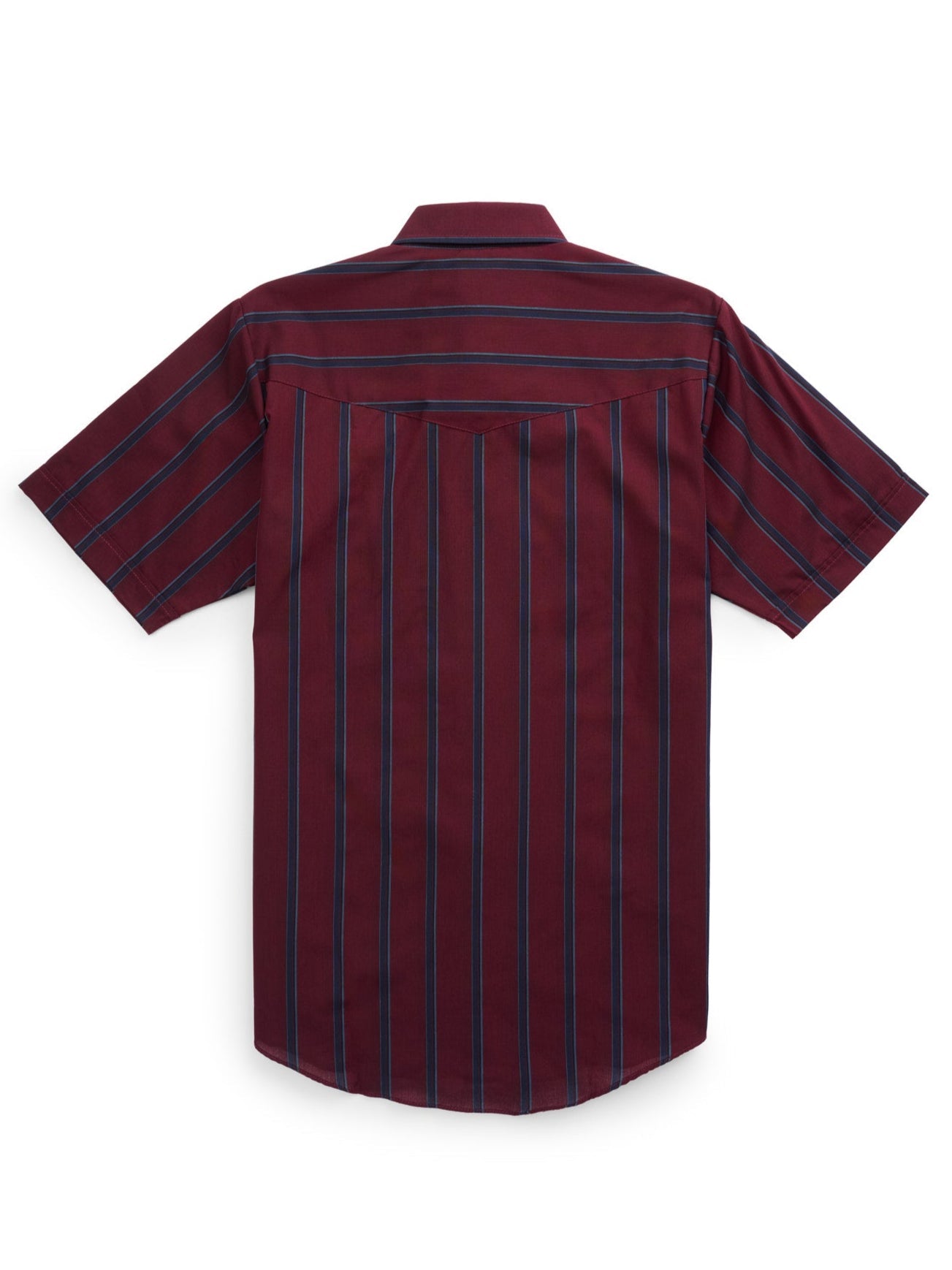 Men's Ely Cattleman Short Sleeve Stripe Western Snap Shirt