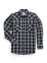 Men's Ely Cattleman Long Sleeve Plaid Western Snap Shirt - Ely Cattleman - Flyclothing LLC