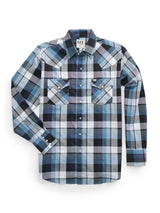 Men's Ely Cattleman Long Sleeve Plaid Western Snap Shirt - Ely Cattleman - Flyclothing LLC