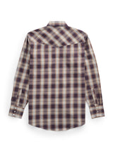 Men's Ely Cattleman Long Sleeve Plaid Western Snap Shirt