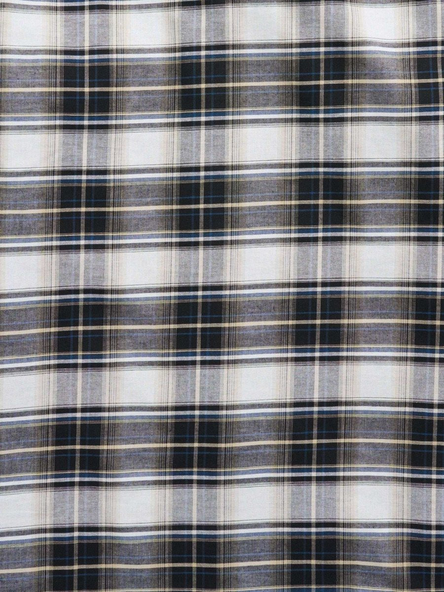 Men's Ely Cattleman Long Sleeve Western Wrinkle Resistant Plaid Shirt - Ely Cattleman - Flyclothing LLC