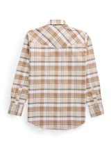 Men's Ely Cattleman Long Sleeve Western Wrinkle Resistant Plaid Shirt - Ely Cattleman - Flyclothing LLC