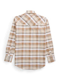 Men's Ely Cattleman Long Sleeve Western Wrinkle Resistant Plaid Shirt - Ely Cattleman - Flyclothing LLC