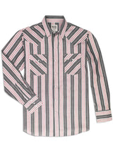 Men's Ely Cattleman Long Sleeve Stripe Western Snap Shirt - Ely Cattleman - Flyclothing LLC