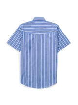 Men's Ely Cattleman Short Sleeve Stripe Western Snap Shirt