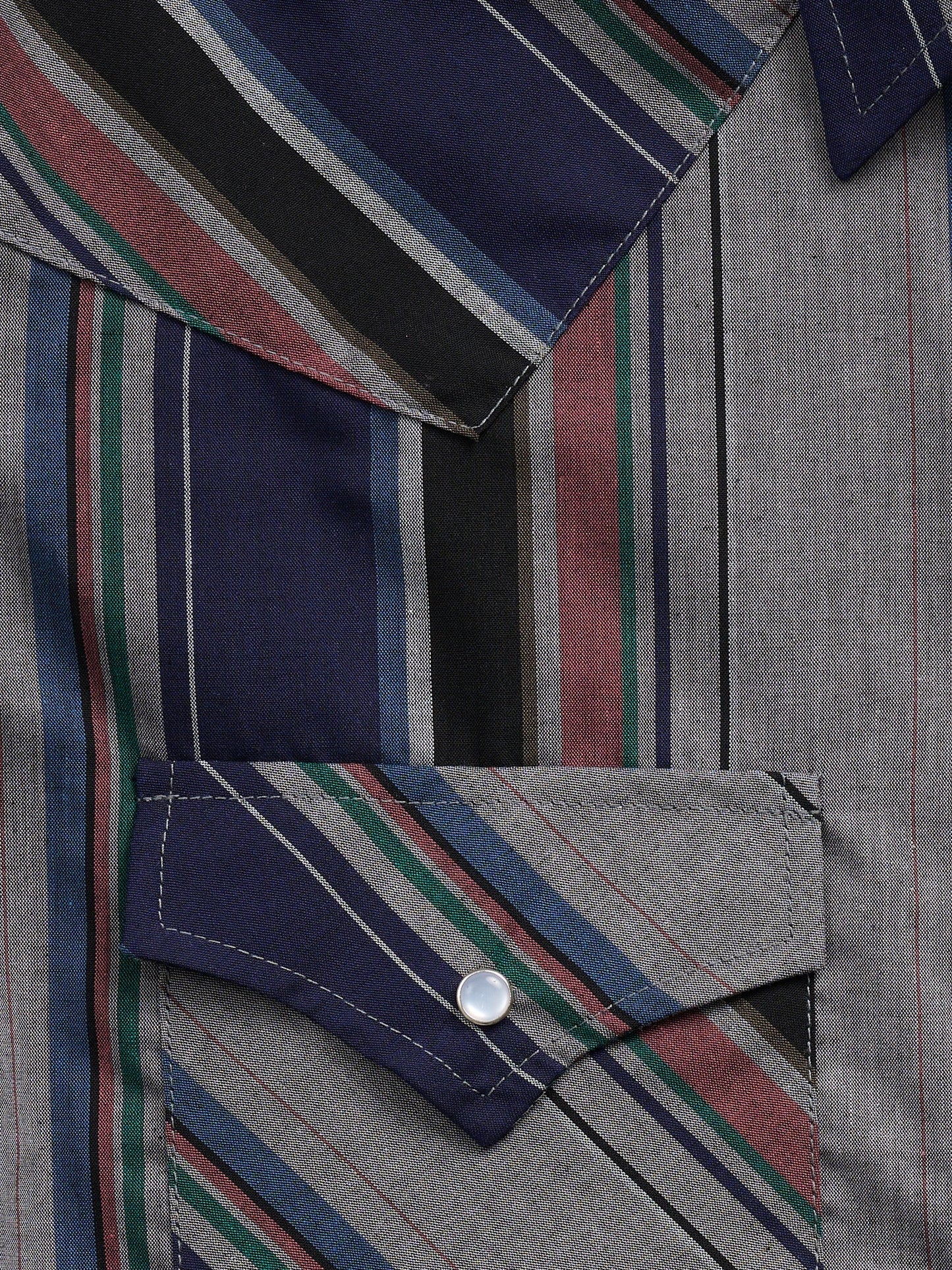 Men's Ely Cattleman Short Sleeve Stripe Western Snap Shirt