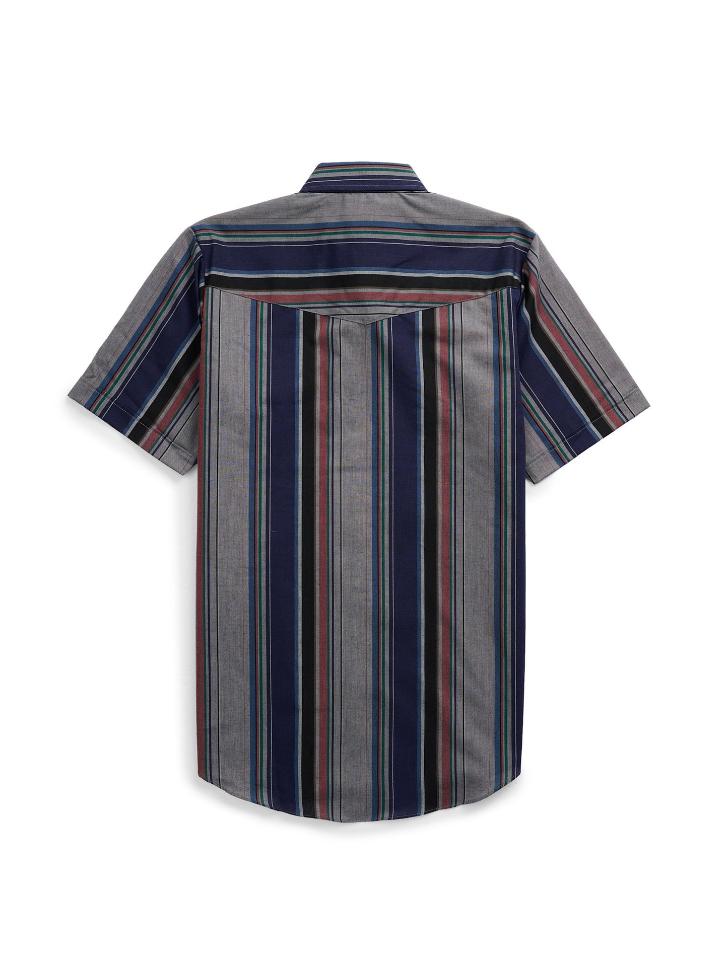 Men's Ely Cattleman Short Sleeve Stripe Western Snap Shirt