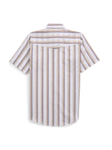 Men's Ely Cattleman Short Sleeve Stripe Western Snap Shirt