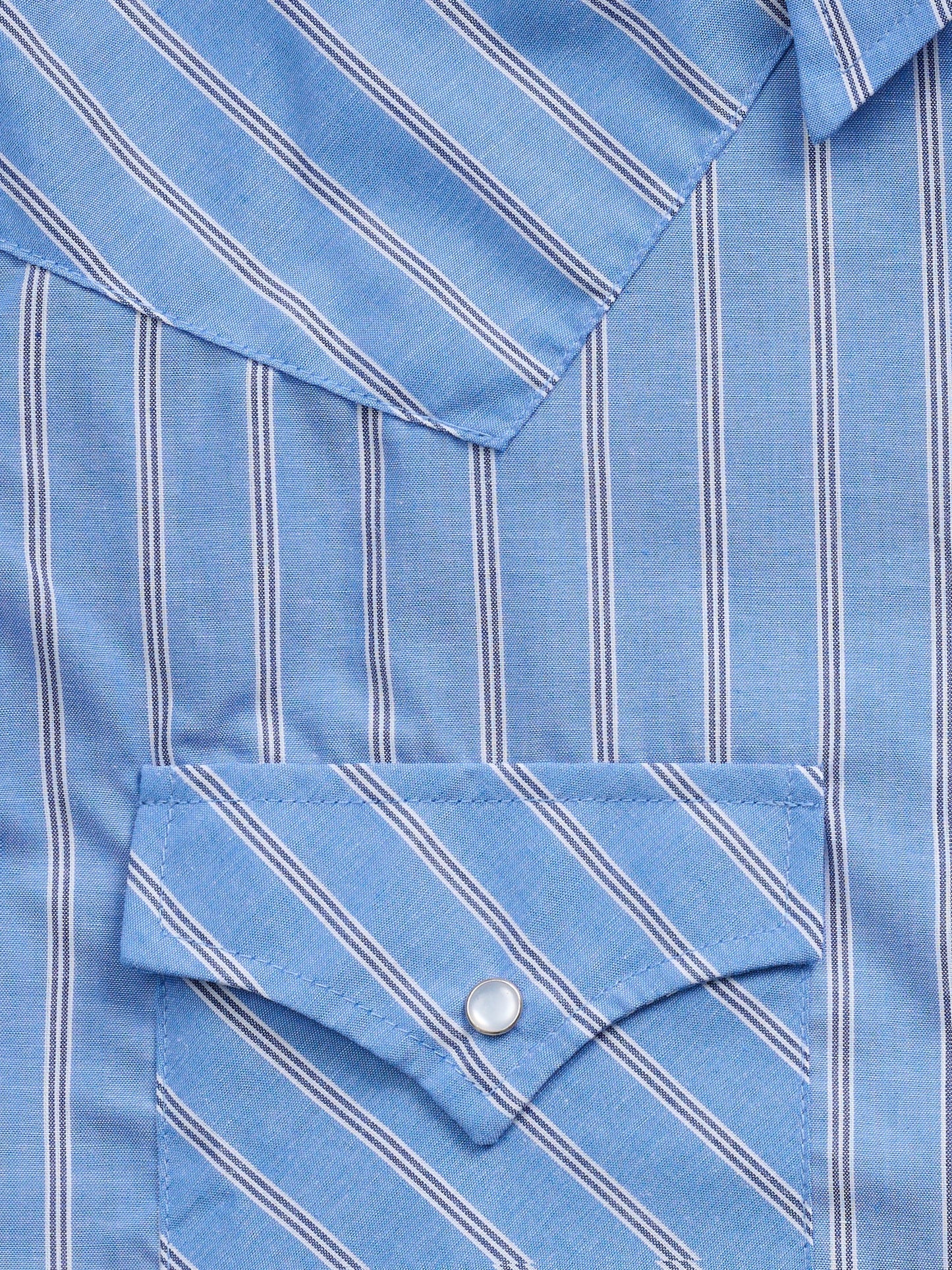 Men's Ely Cattleman Short Sleeve Stripe Western Snap Shirt