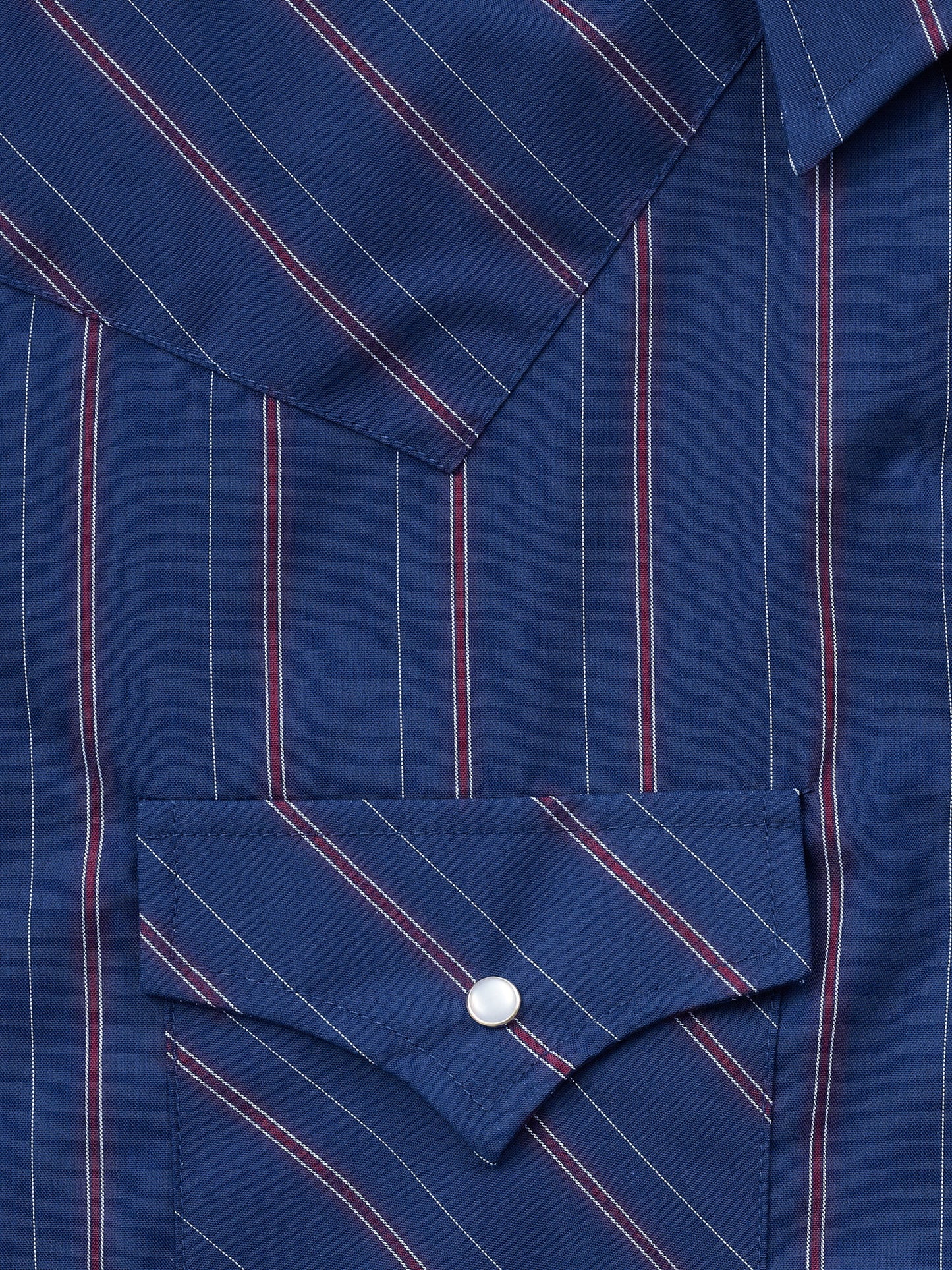 Men's Ely Cattleman Short Sleeve Stripe Western Snap Shirt