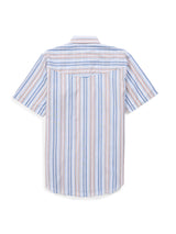 Men's Ely Cattleman Short Sleeve Stripe Western Snap Shirt