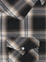 Men's Ely Cattleman Short Sleeve Plaid Western Snap Shirt