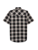 Men's Ely Cattleman Short Sleeve Plaid Western Snap Shirt