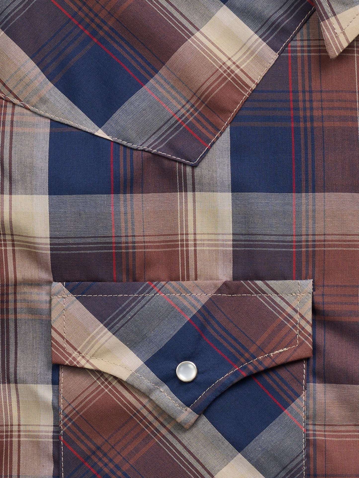 Men's Ely Cattleman Short Sleeve Plaid Western Snap Shirt