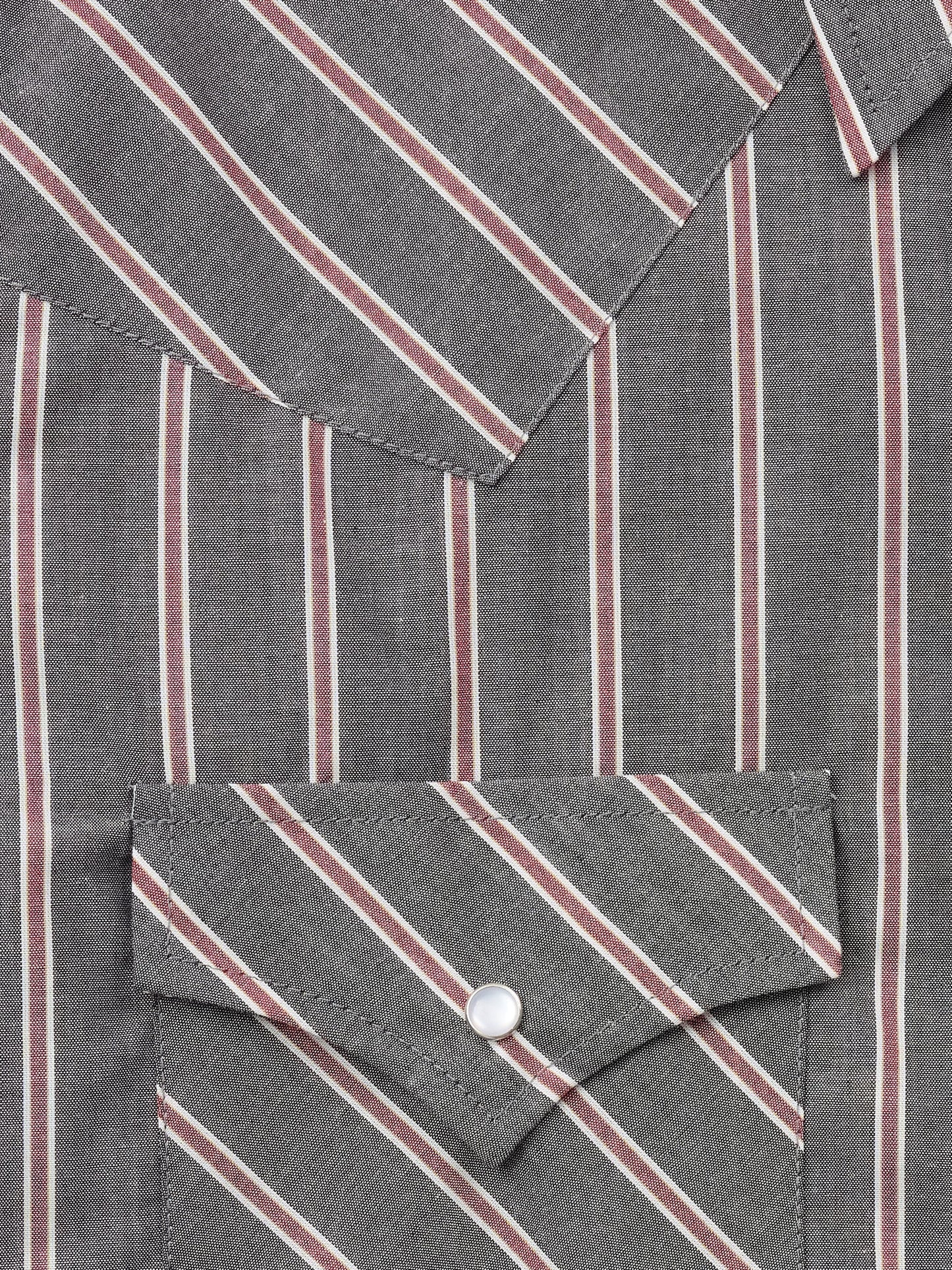 Men's Ely Cattleman Long Sleeve Stripe Western Snap Shirt