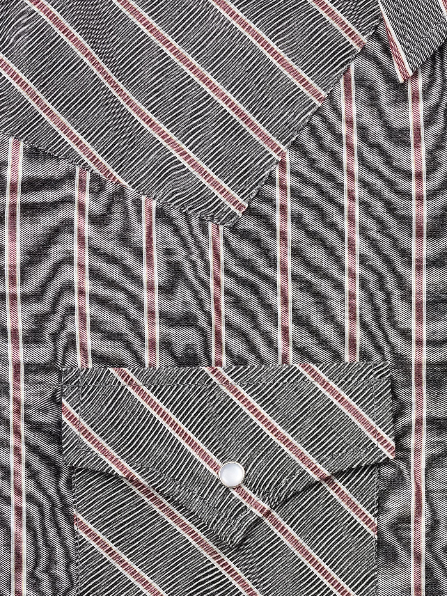 Men's Ely Cattleman Long Sleeve Stripe Western Snap Shirt