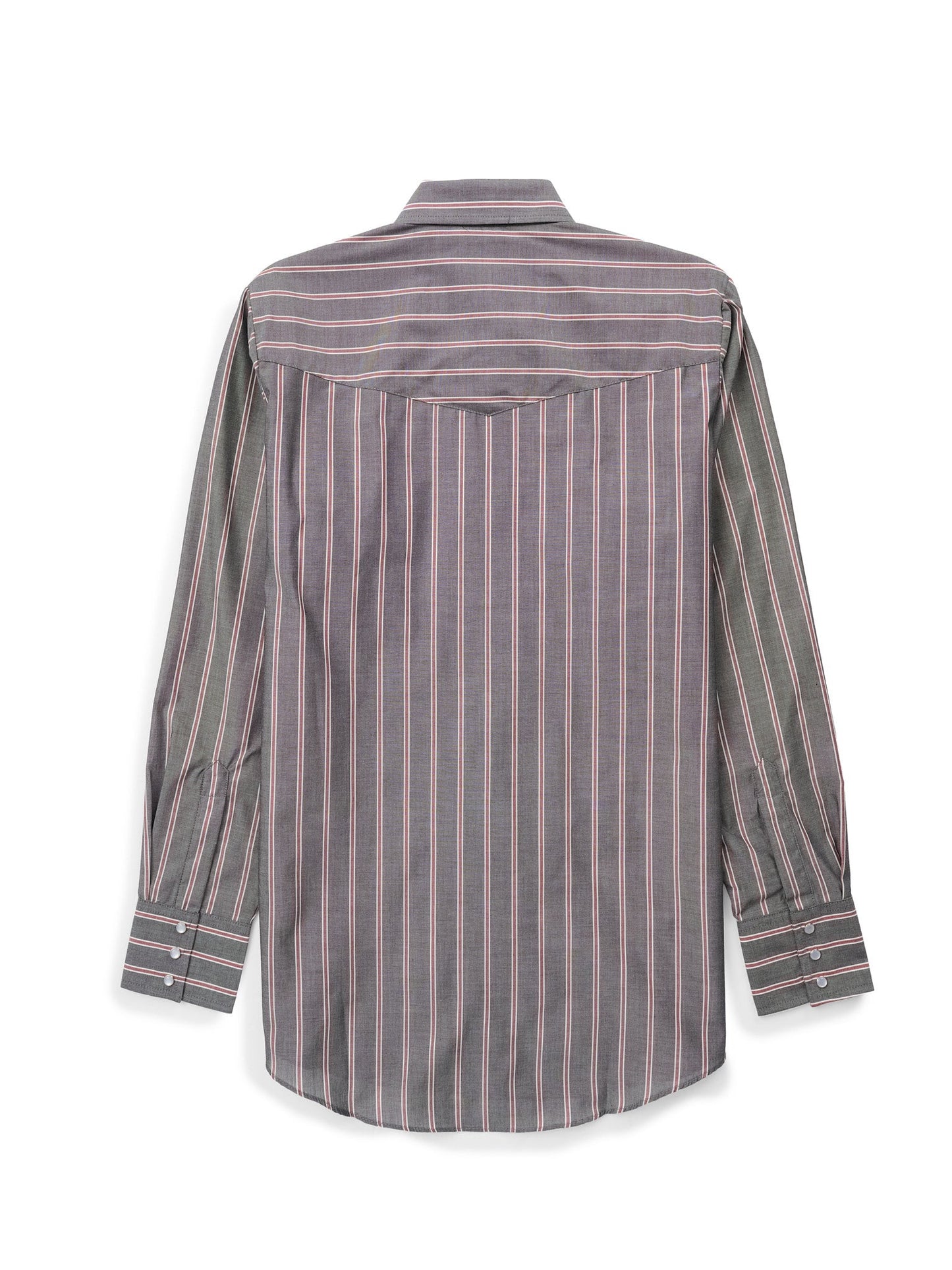 Men's Ely Cattleman Long Sleeve Stripe Western Snap Shirt