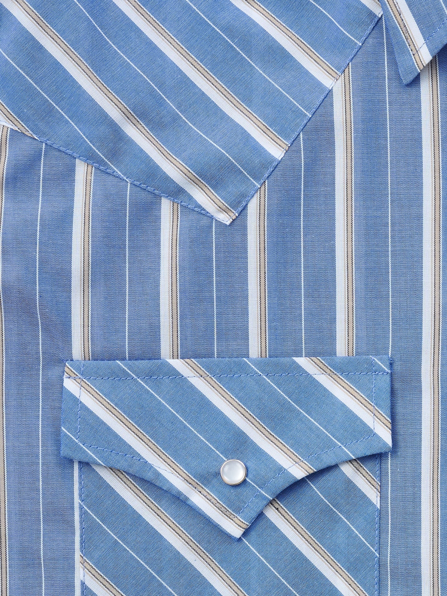 Men's Ely Cattleman Long Sleeve Stripe Western Snap Shirt