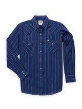 Men's Ely Cattleman Long Sleeve Stripe Western Snap Shirt