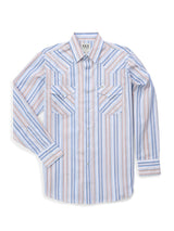 Men's Ely Cattleman Long Sleeve Stripe Western Snap Shirt
