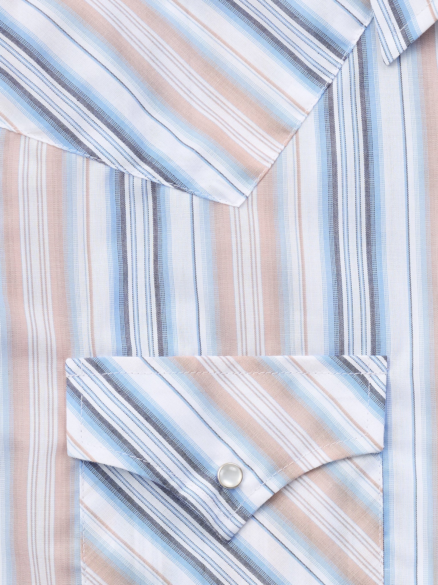Men's Ely Cattleman Long Sleeve Stripe Western Snap Shirt