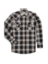 Men's Ely Cattleman Long Sleeve Plaid Western Snap Shirt