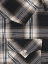 Men's Ely Cattleman Long Sleeve Plaid Western Snap Shirt