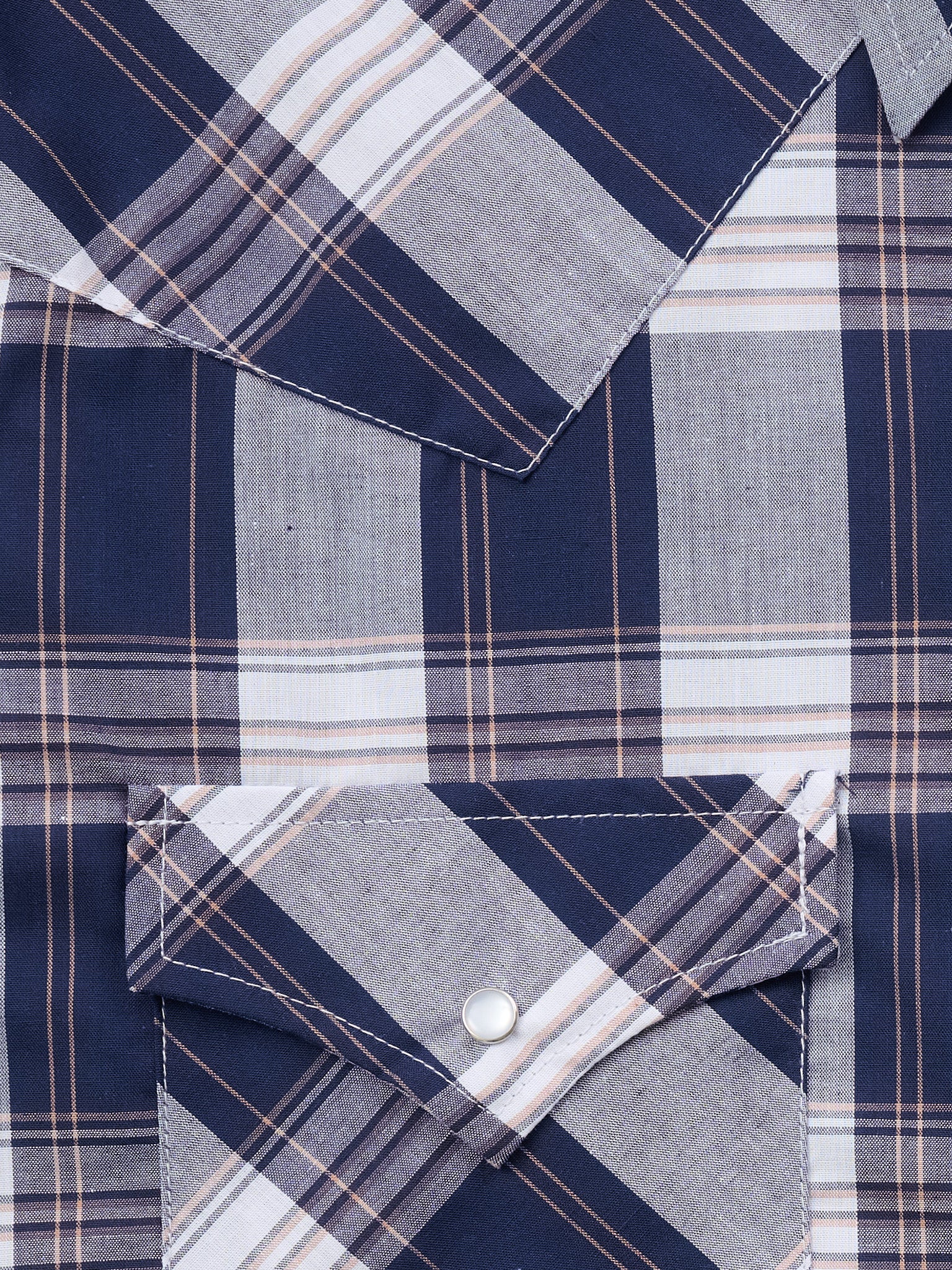 Men's Ely Cattleman Long Sleeve Plaid Western Snap Shirt