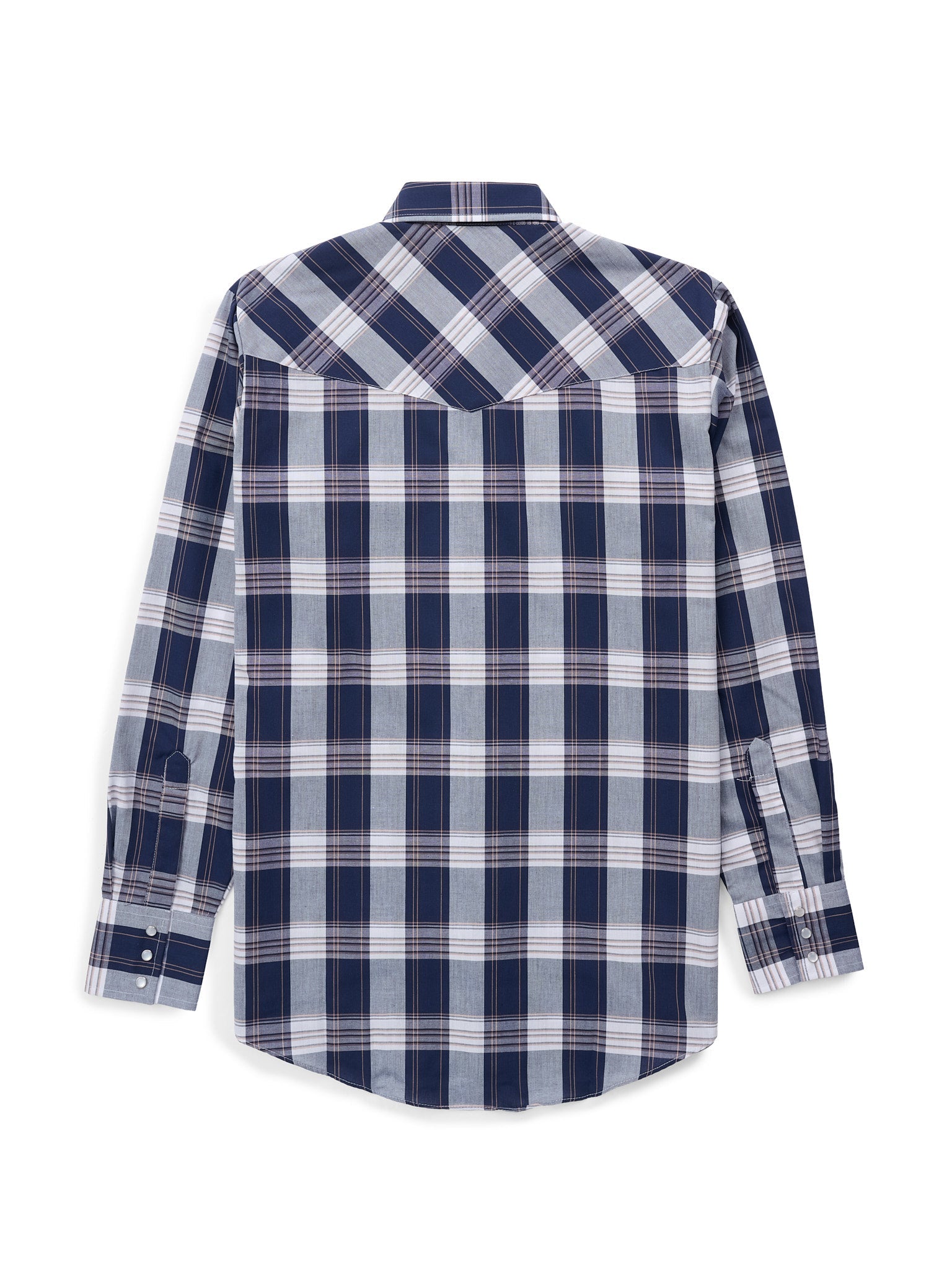 Men's Ely Cattleman Long Sleeve Plaid Western Snap Shirt