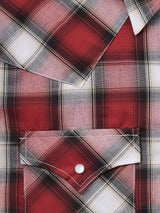 Men's Ely Cattleman Long Sleeve Plaid Western Snap Shirt