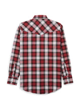 Men's Ely Cattleman Long Sleeve Plaid Western Snap Shirt