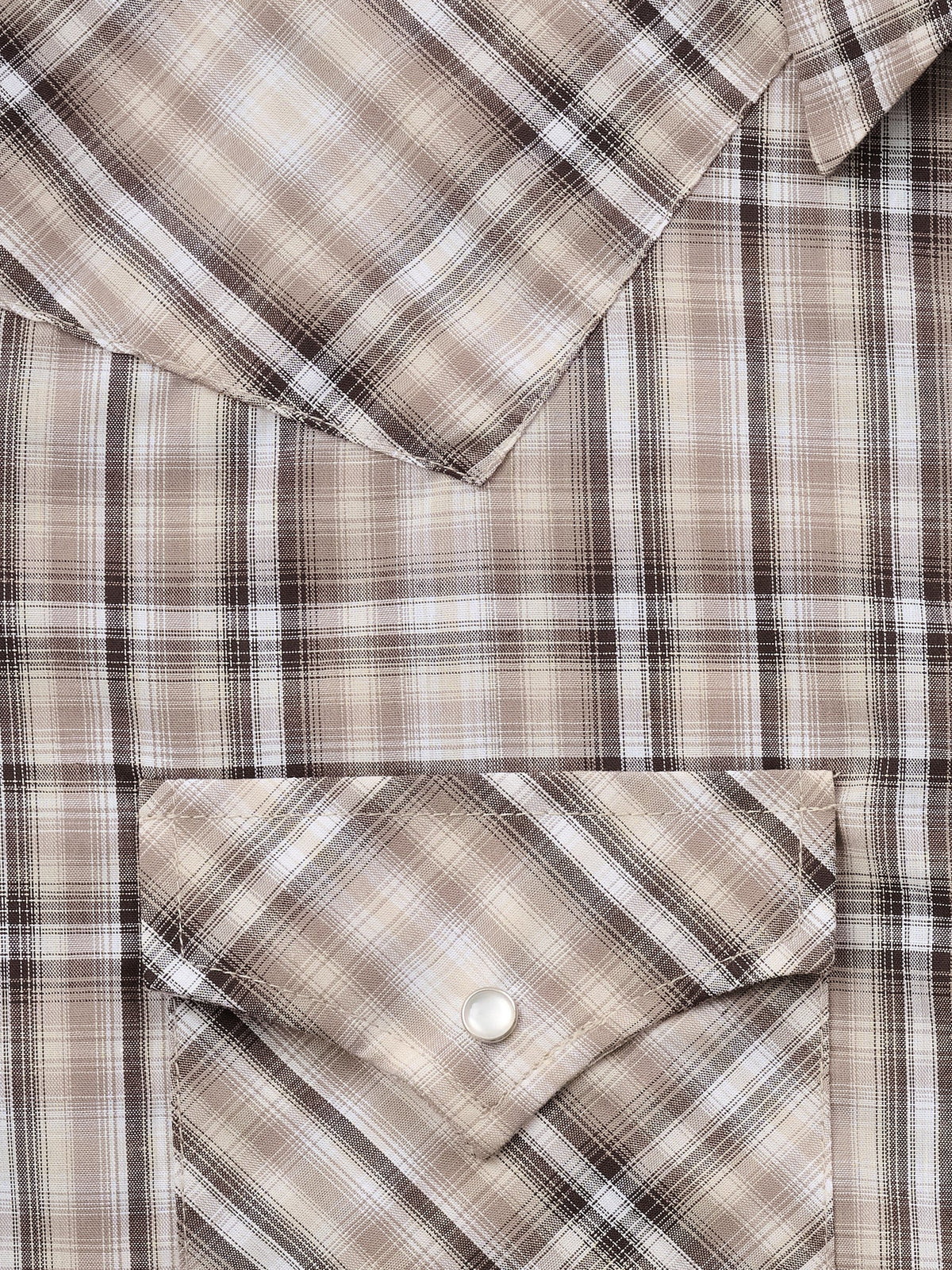 Men's Ely Cattleman Long Sleeve Plaid Western Snap Shirt
