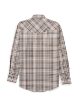 Men's Ely Cattleman Long Sleeve Plaid Western Snap Shirt