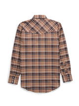 Men's Ely Cattleman Long Sleeve Western Wrinkle Resistant Plaid Snap Shirt