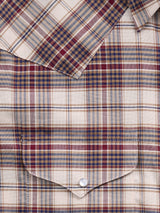 Men's Ely Cattleman Long Sleeve Western Wrinkle Resistant Plaid Snap Shirt