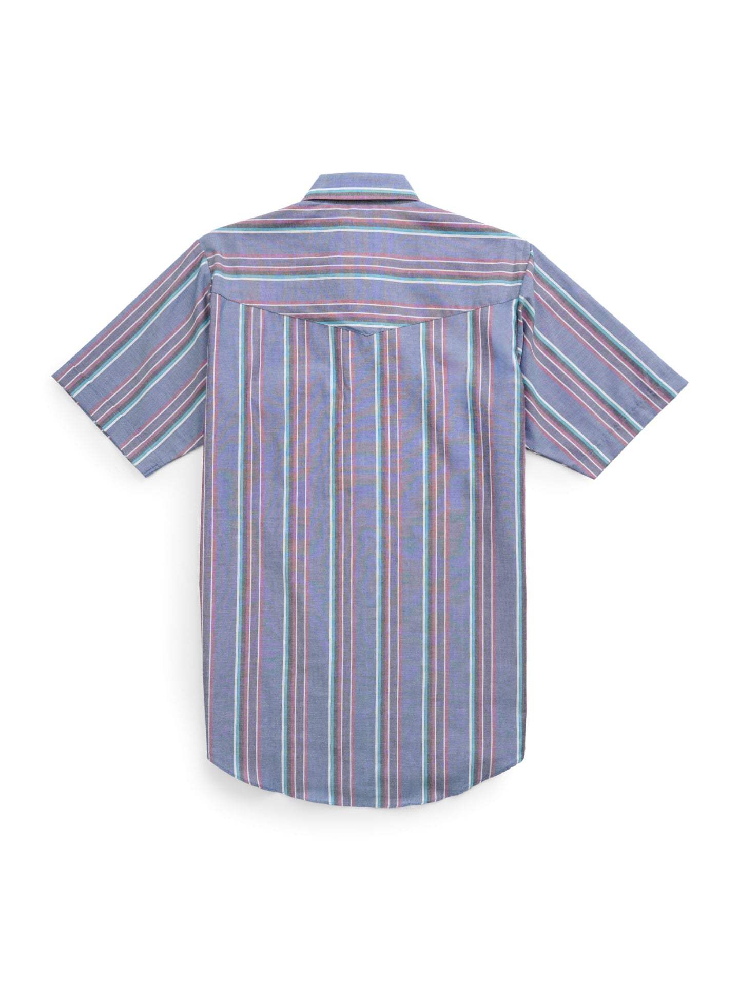 Men's Ely Cattleman Short Sleeve Stripe Western Snap Shirt - Ely Cattleman - Flyclothing LLC