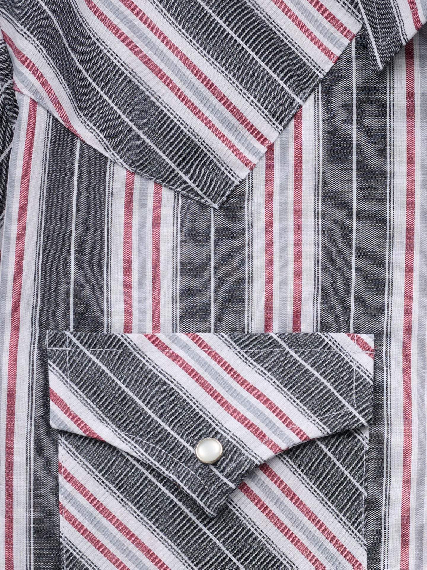 Men's Ely Cattleman Short Sleeve Stripe Western Snap Shirt - Ely Cattleman - Flyclothing LLC