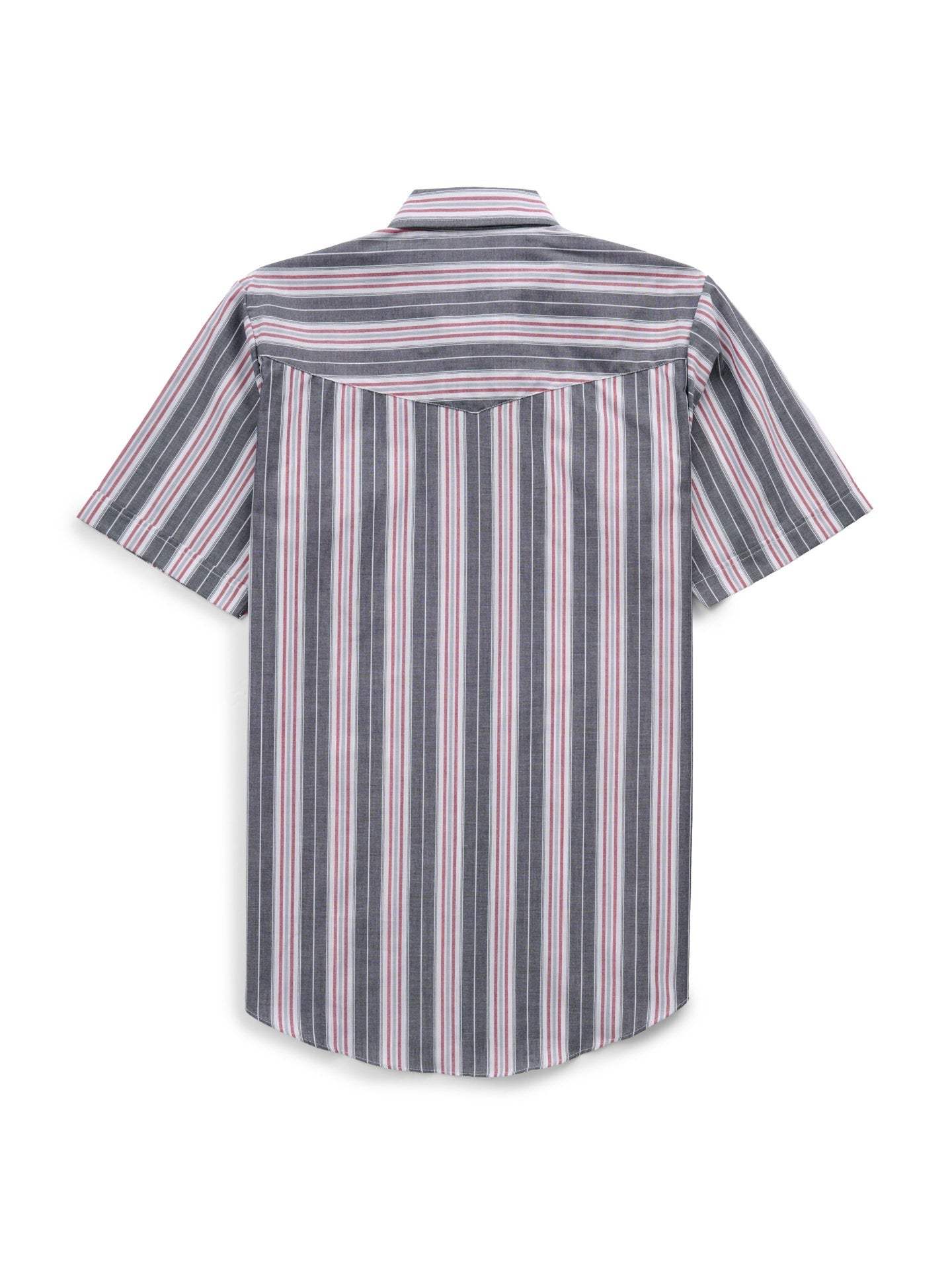 Men's Ely Cattleman Short Sleeve Stripe Western Snap Shirt - Ely Cattleman - Flyclothing LLC