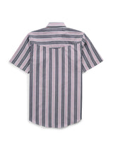 Men's Ely Cattleman Short Sleeve Stripe Western Snap Shirt - Ely Cattleman - Flyclothing LLC