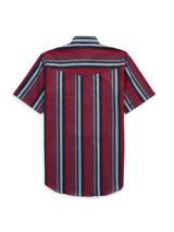 Men's Ely Cattleman Short Sleeve Stripe Western Snap Shirt - Ely Cattleman - Flyclothing LLC