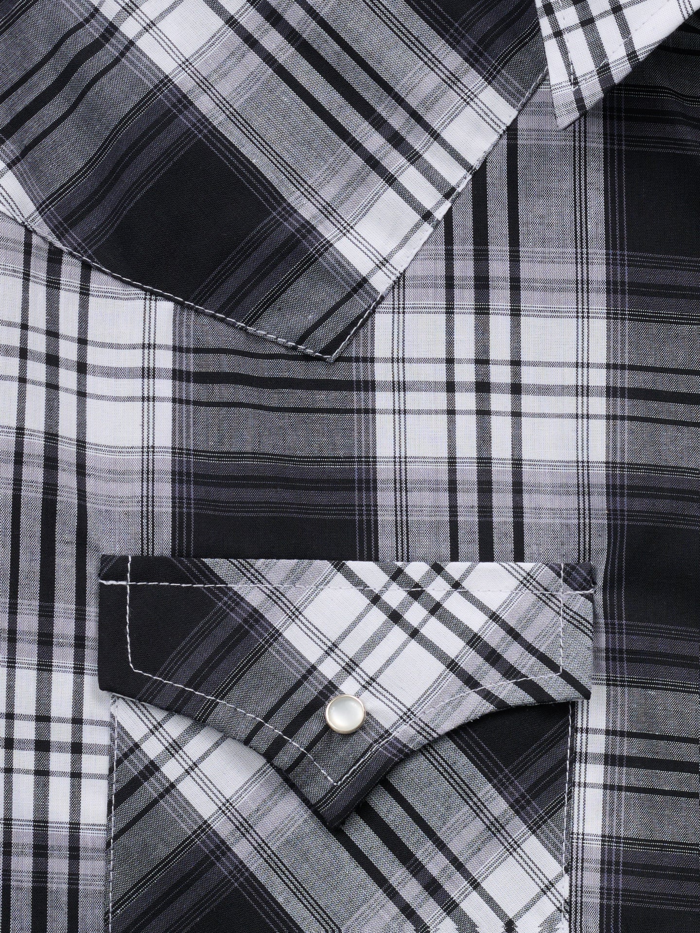 Men's Ely Cattleman Short Sleeve Plaid Western Snap Shirt