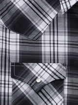 Men's Ely Cattleman Short Sleeve Plaid Western Snap Shirt