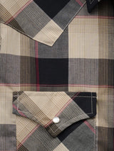 Men's Ely Cattleman Short Sleeve Plaid Western Snap Shirt - Ely Cattleman - Flyclothing LLC