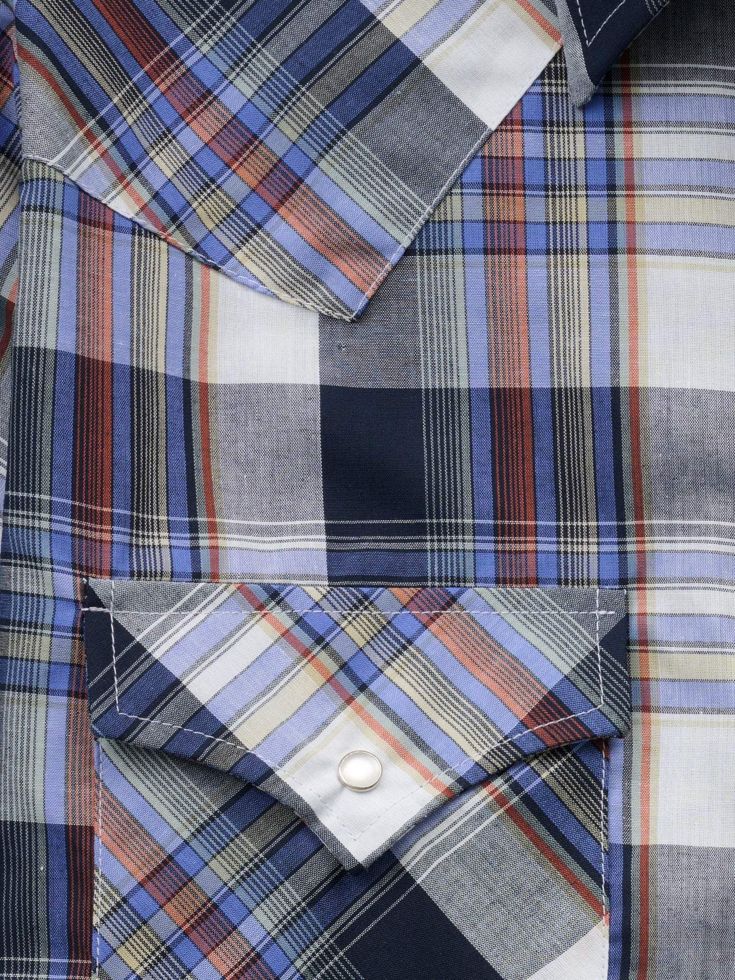 Men's Ely Cattleman Short Sleeve Plaid Western Snap Shirt - Ely Cattleman - Flyclothing LLC