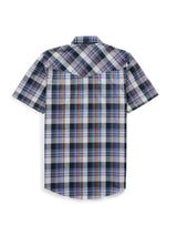 Men's Ely Cattleman Short Sleeve Plaid Western Snap Shirt - Ely Cattleman - Flyclothing LLC