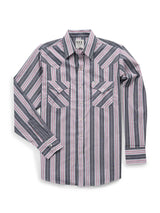 Men's Ely Cattleman Long Sleeve Stripe Western Snap Shirt - Ely Cattleman - Flyclothing LLC