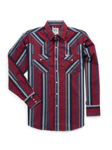 Men's Ely Cattleman Long Sleeve Stripe Western Snap Shirt - Ely Cattleman - Flyclothing LLC