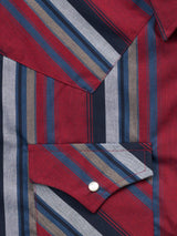 Men's Ely Cattleman Long Sleeve Stripe Western Snap Shirt - Ely Cattleman - Flyclothing LLC