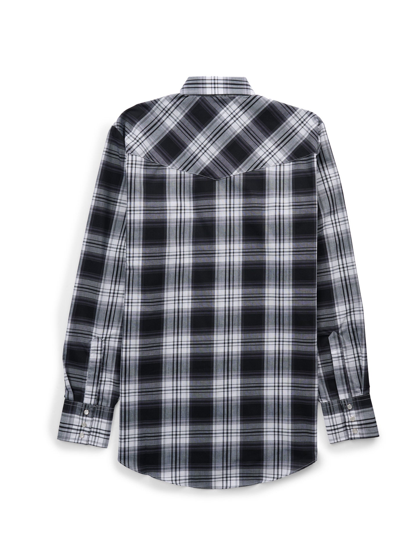 Men's Ely Cattleman Long Sleeve Plaid Western Snap Shirt