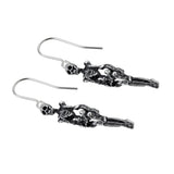 Alchemy Metal-Wear Skeleton Earrings